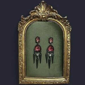 Vintage gothic earrings